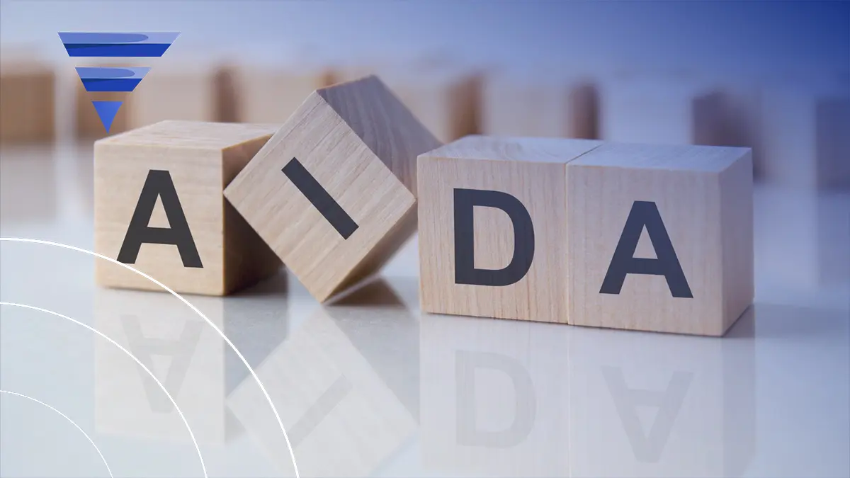 Capa do artigo: AIDA na prospecção: como usar o modelo na ligação, no e-mail e na cadência